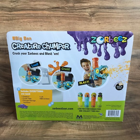 Orbeez Zorbeez Big Ben Creature Chumper Toy Dragon - Picture 4 of 4